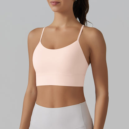 Seamless sports bra