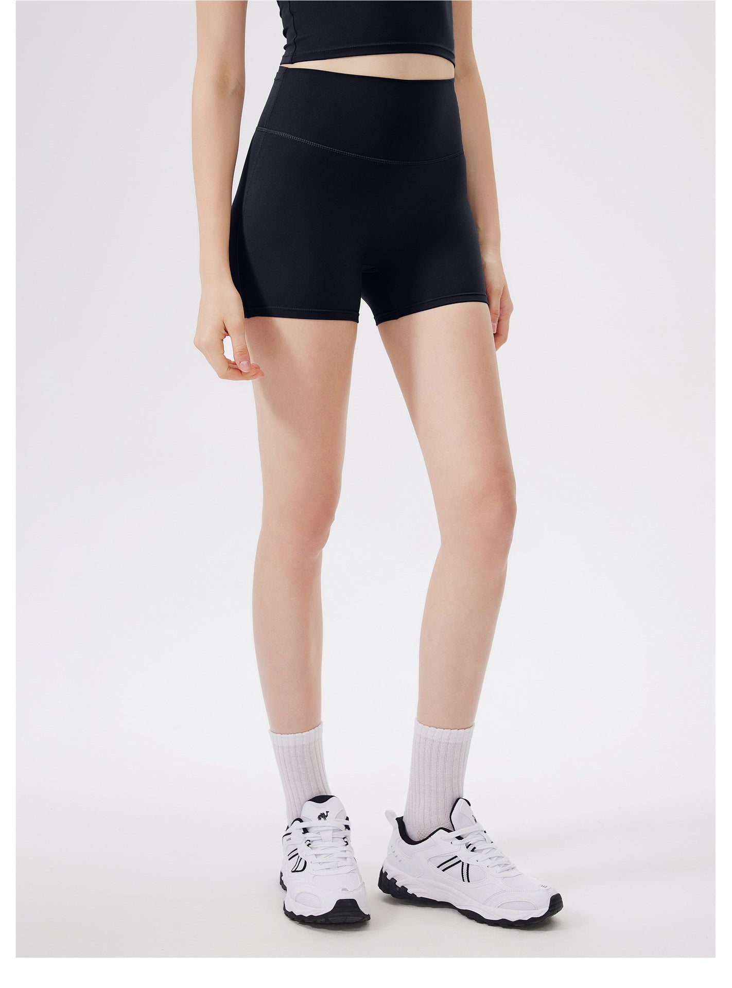 High waist hot pants