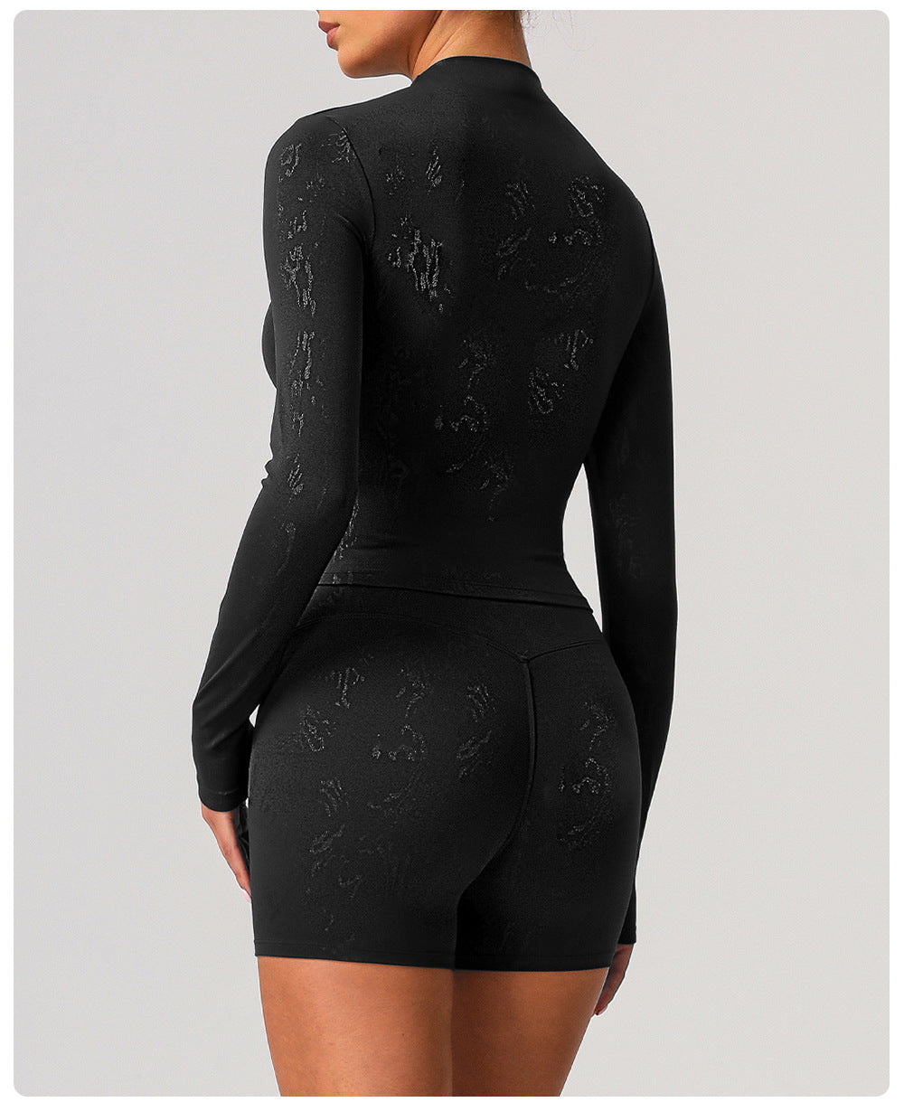 Printed full sleeve top