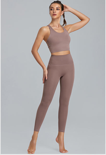 T back seamless sports bra