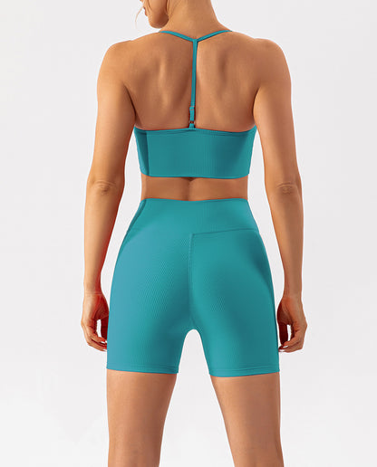 T back high support sports bra