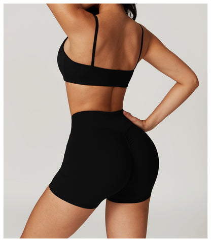Seamless sports bra