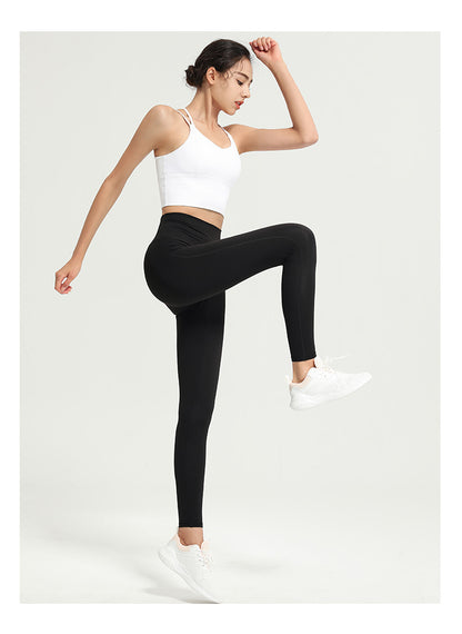 Double strap sports bra