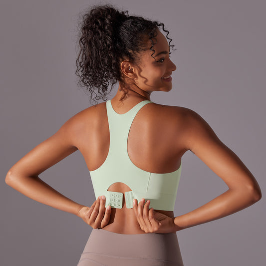 T back high support sports bra
