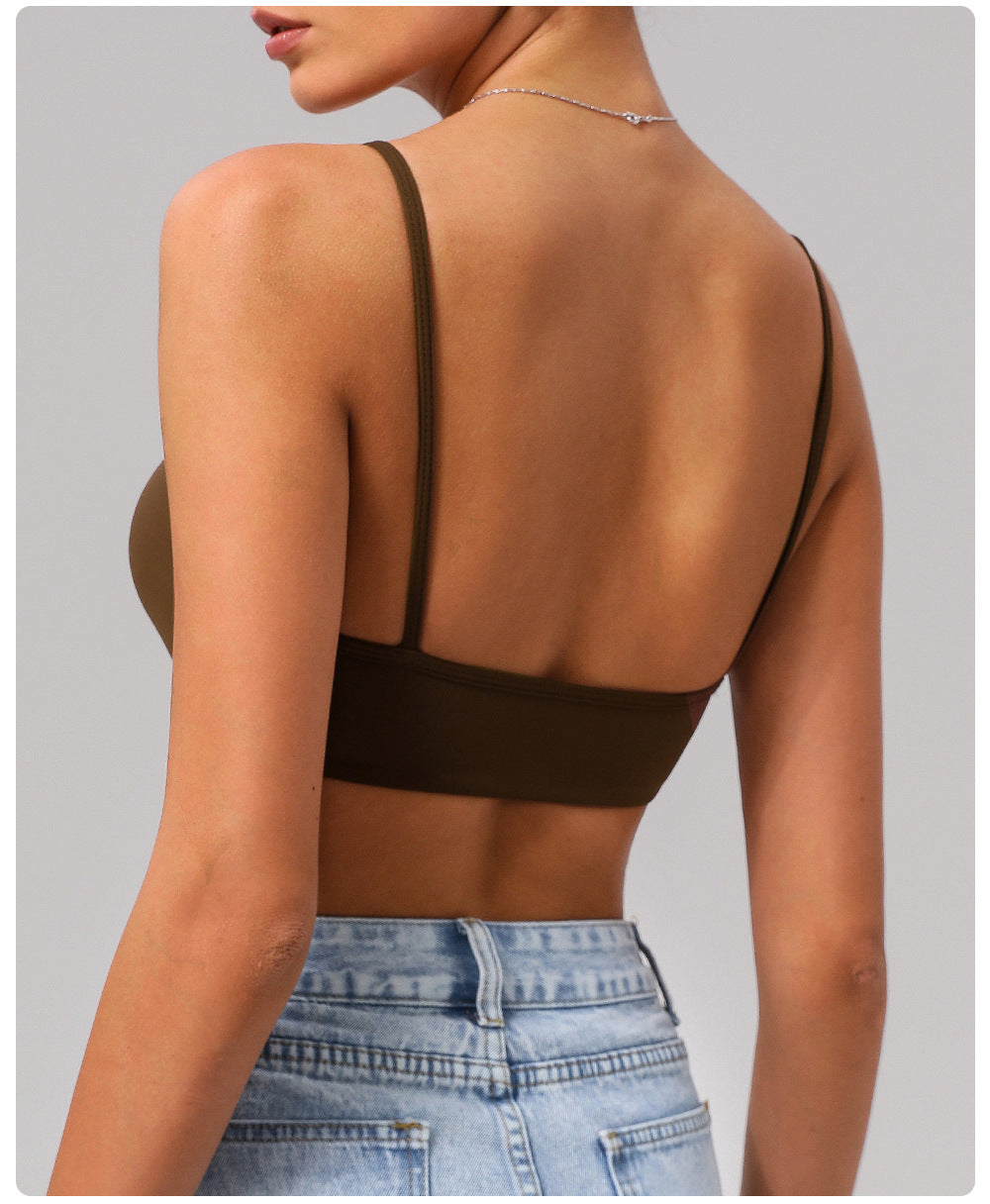 Seamless comfy bra