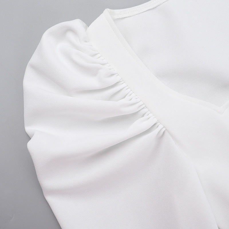 Square Collar Dress