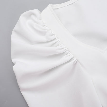 Square Collar Dress