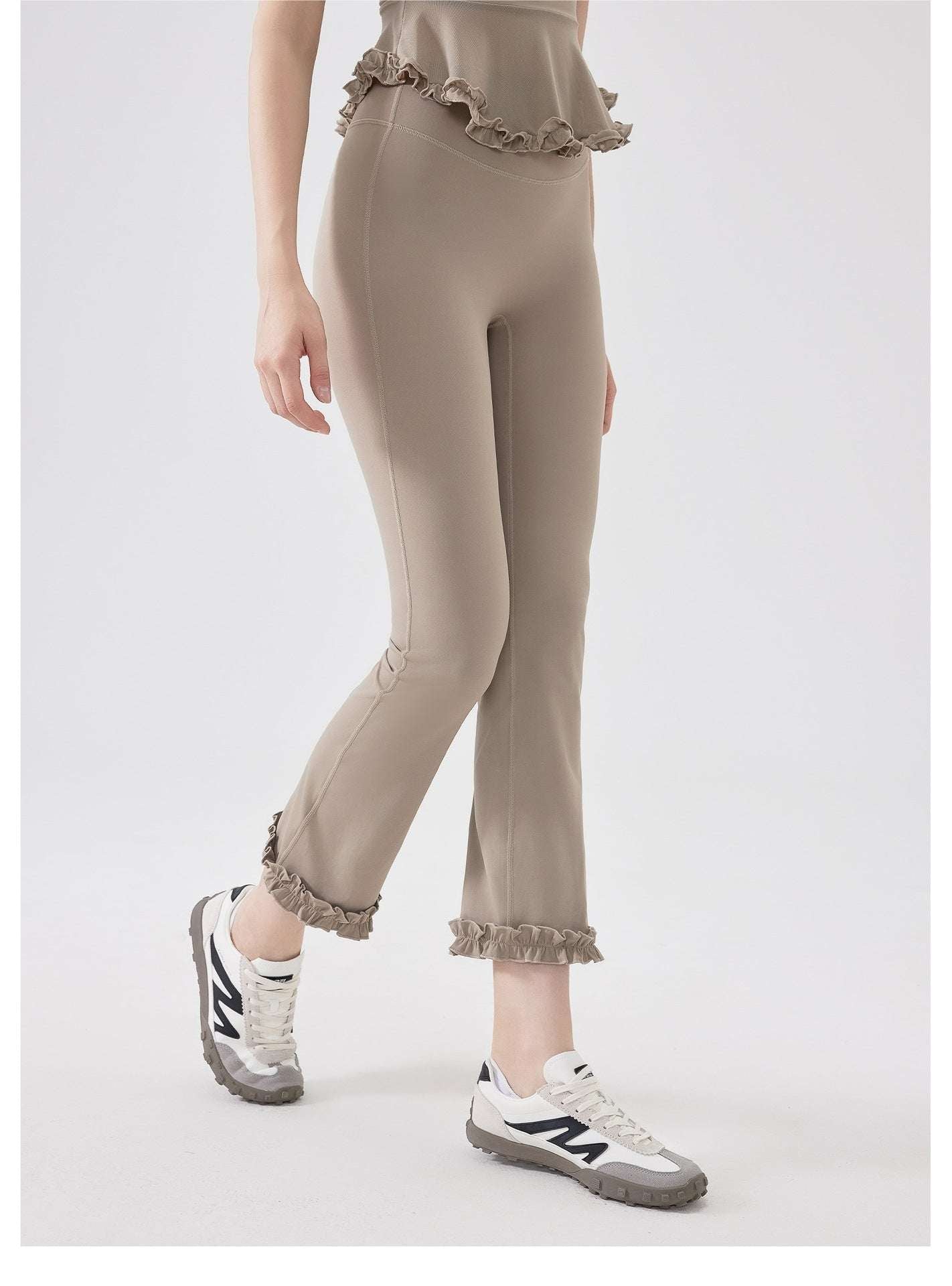 Cropped slim fit leggings