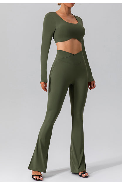 Seamless cropped top