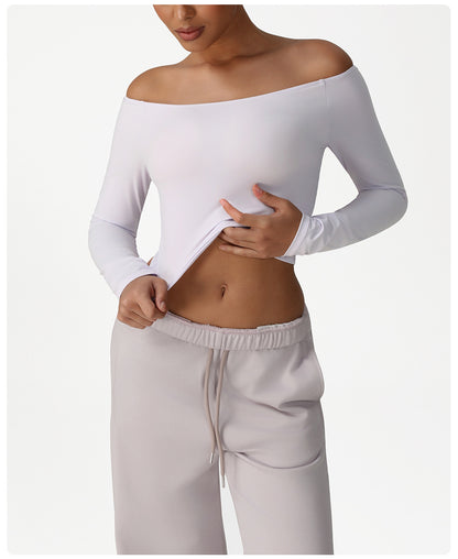 Off shoulder full sleeve top