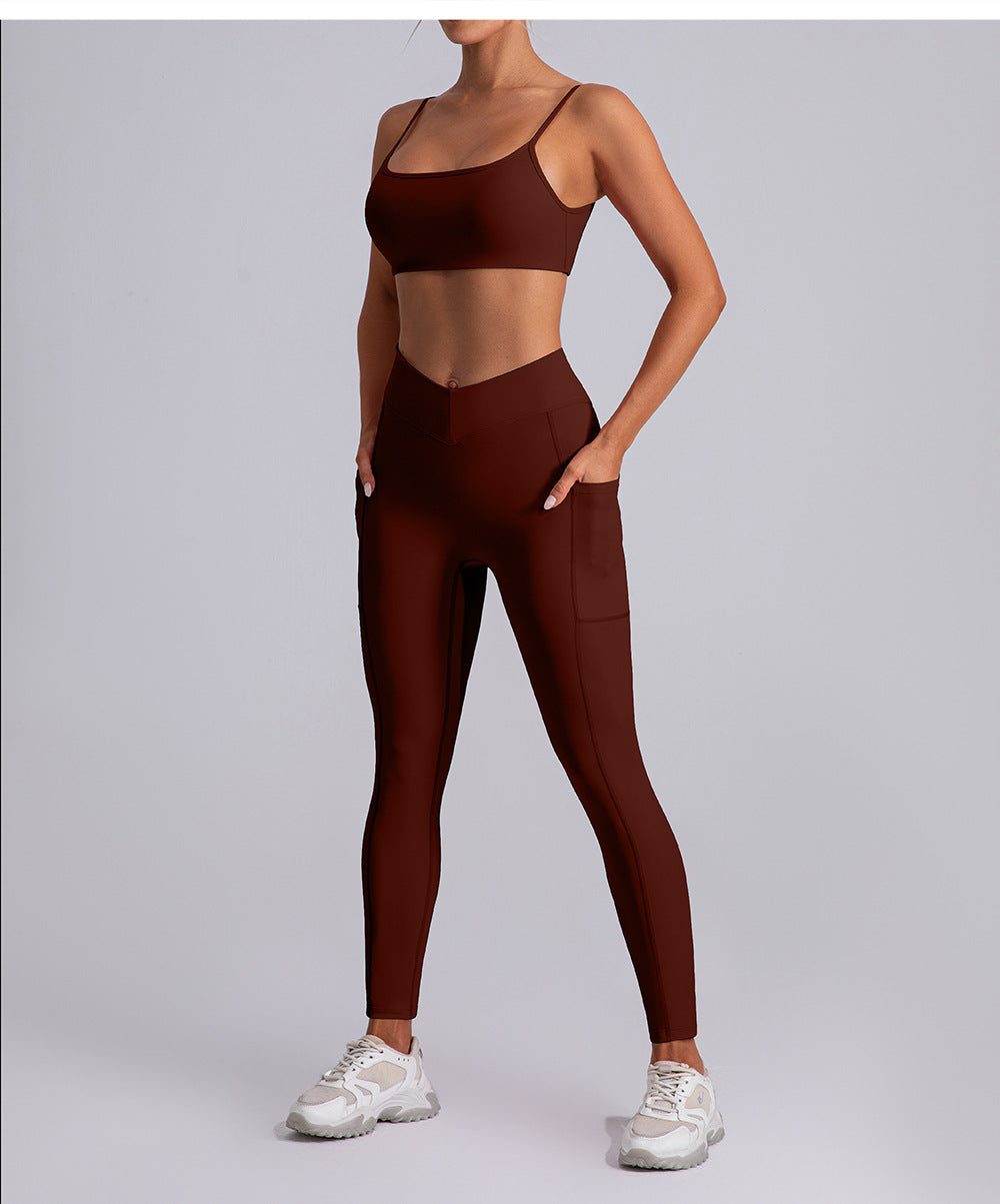 Quick dry sports bra