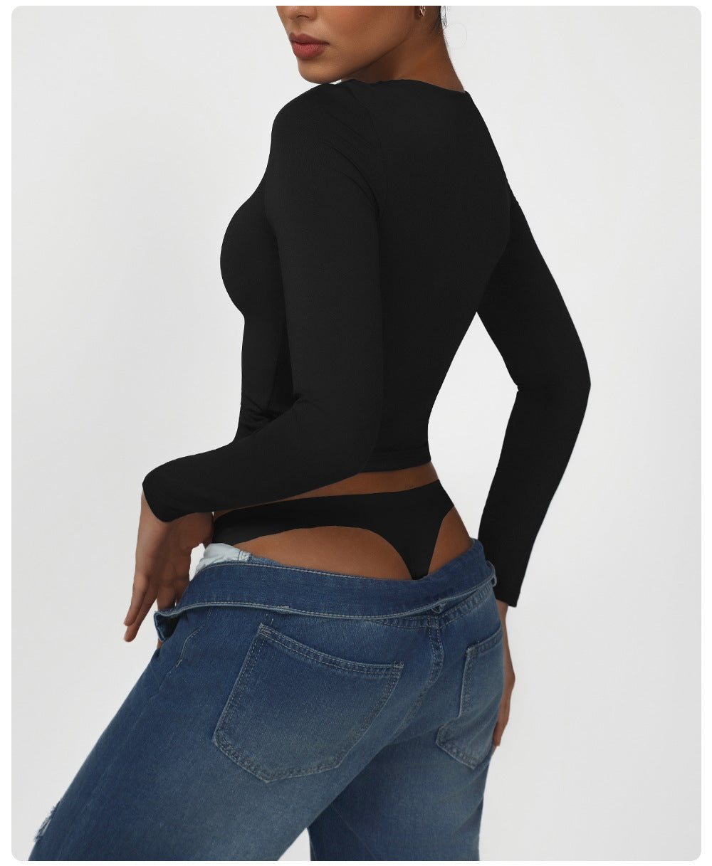 Slim fit full sleeve top