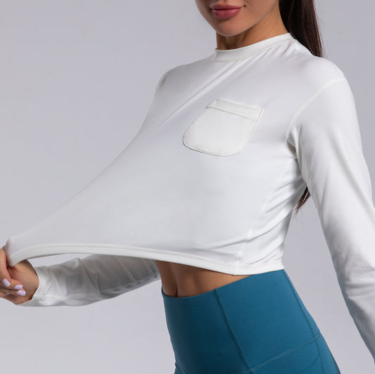 Cropped full sleeve top