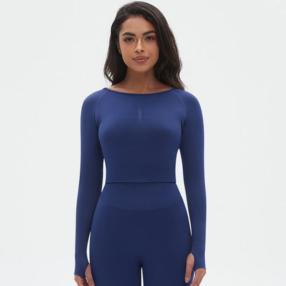 Full sleeve cropped top