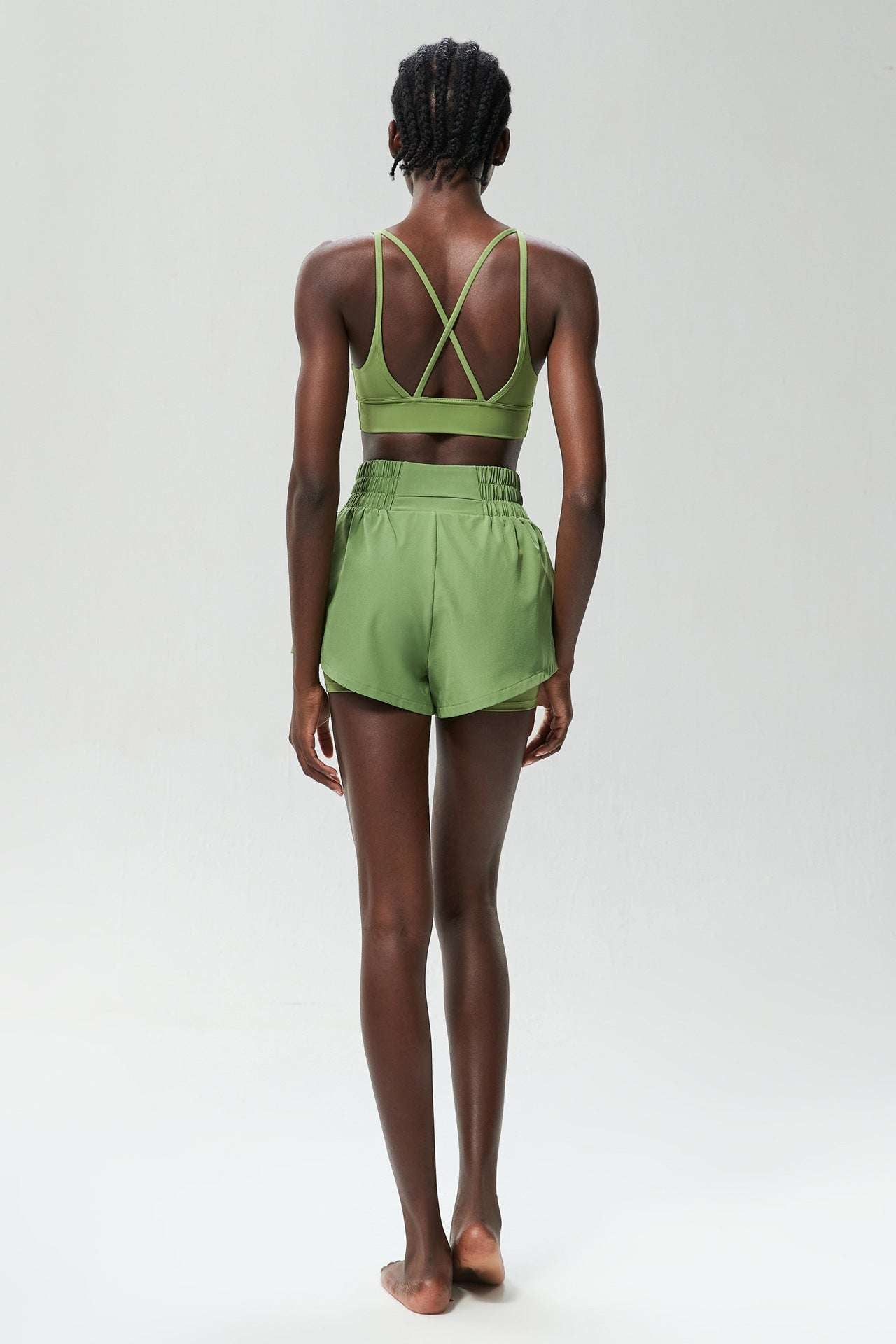 Two piece bra & shorts set