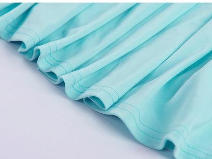 Pleated back tennis skort