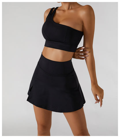 Sports bra and skirt set