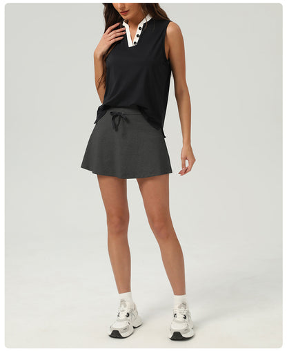 Drawstring skirt