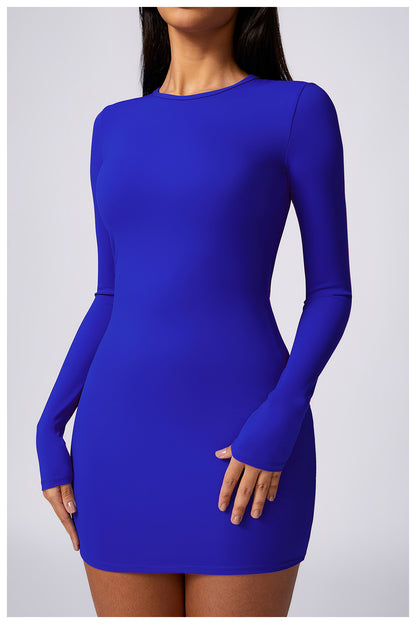 Open back dress