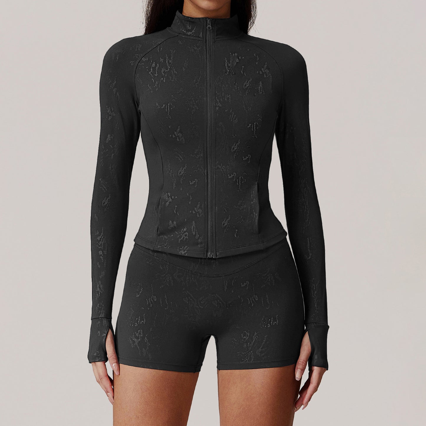 Premium Black Shorts Coat