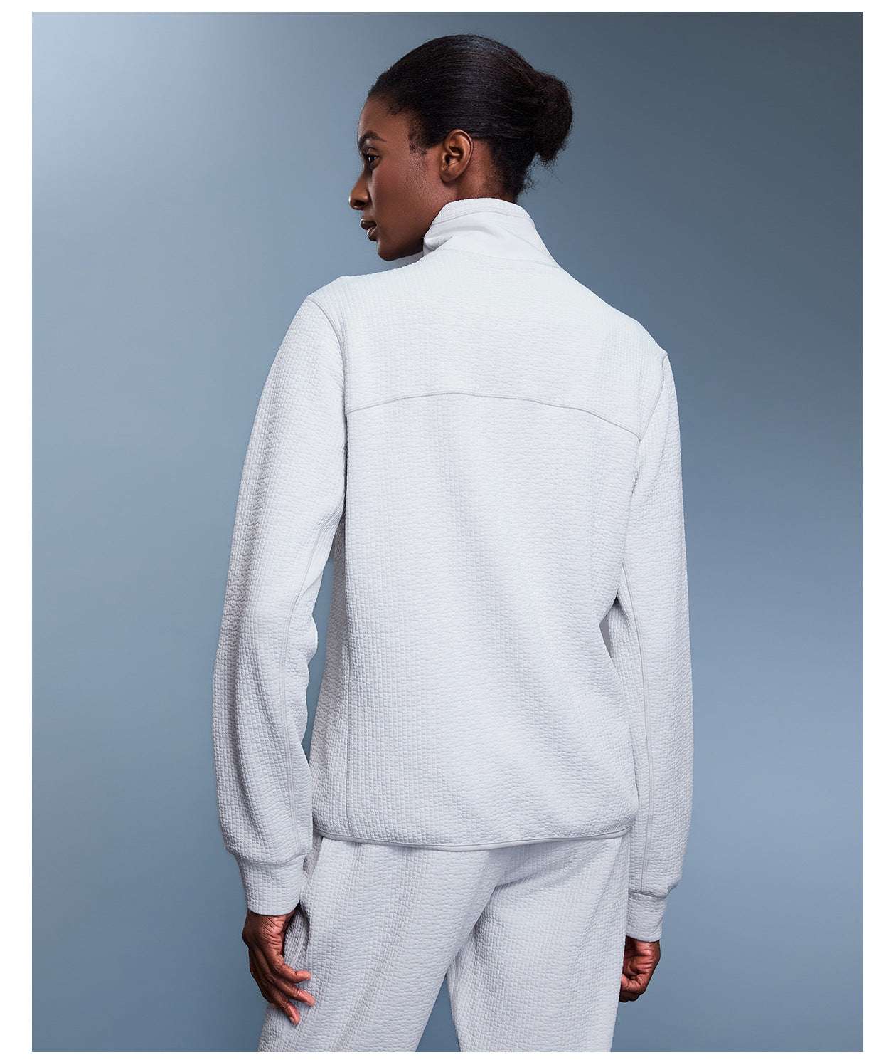 Slim fit collared jacket