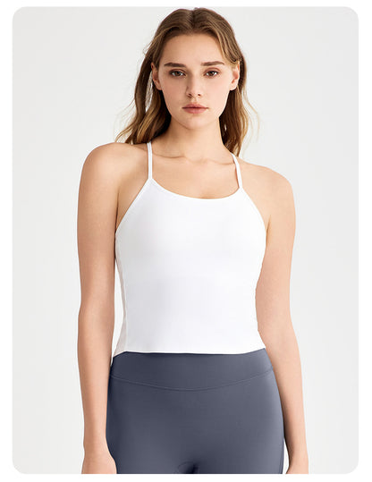Light support back slit vest
