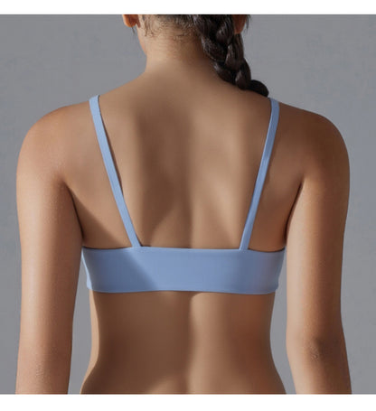 Seamless sports bra