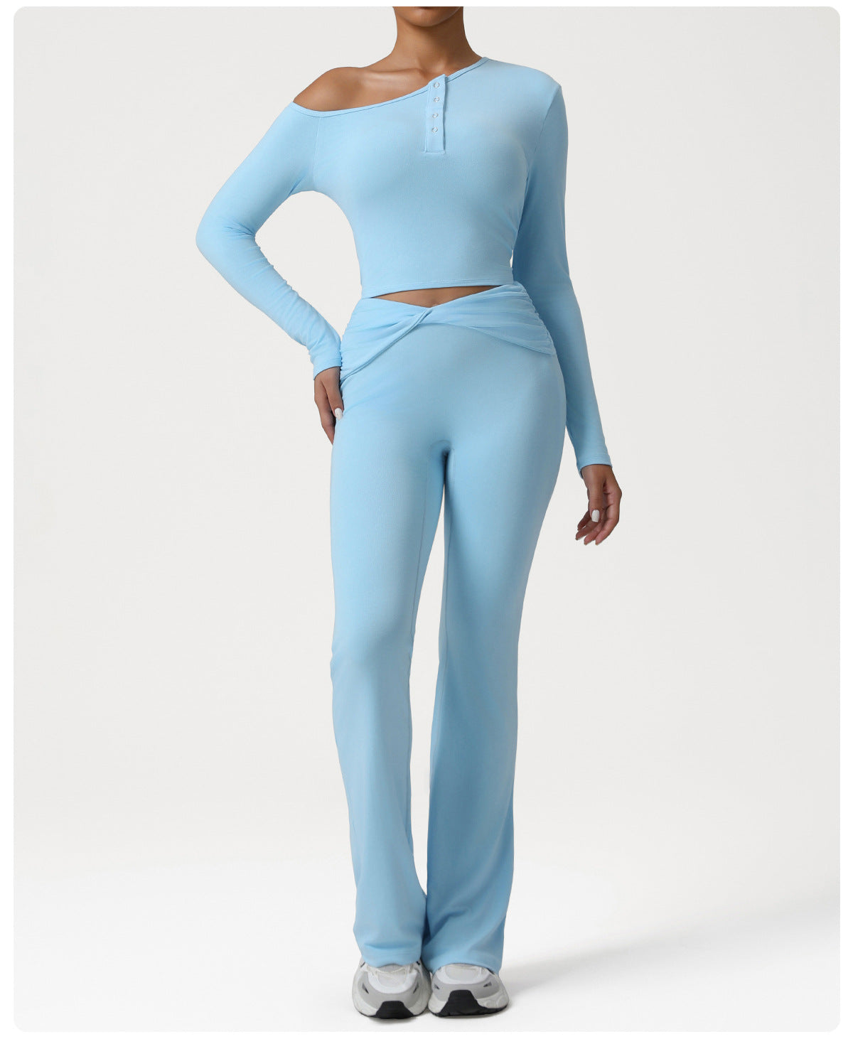 Pleated waist Trousers