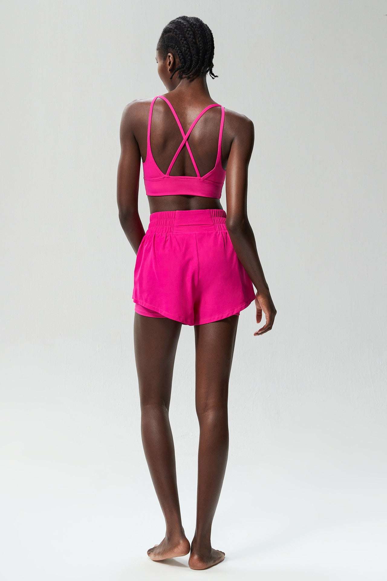 Two piece bra & shorts set