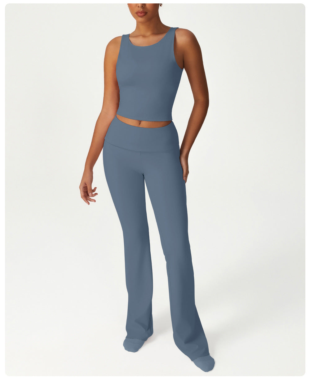 High waist Trousers