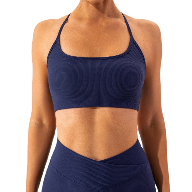 T back high support sports bra