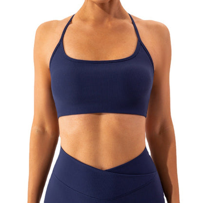 T back high support sports bra