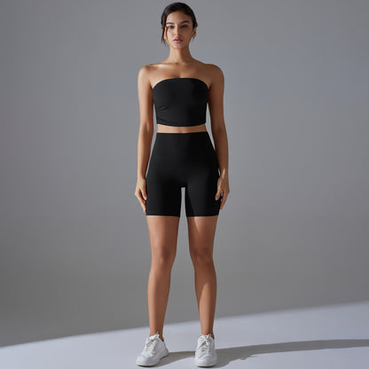 Quick dry two piece fitness set
