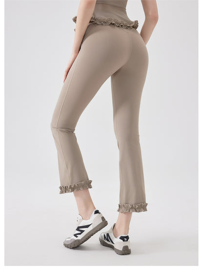 Cropped slim fit leggings