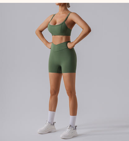 Quick dry sports bra