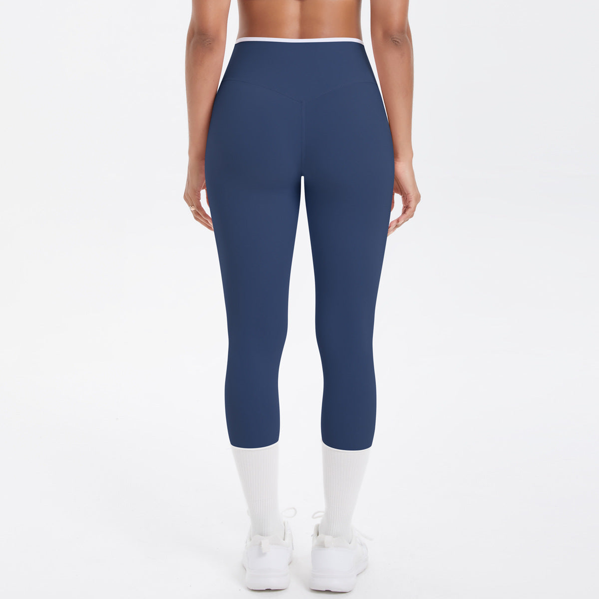 Cross waist leggings