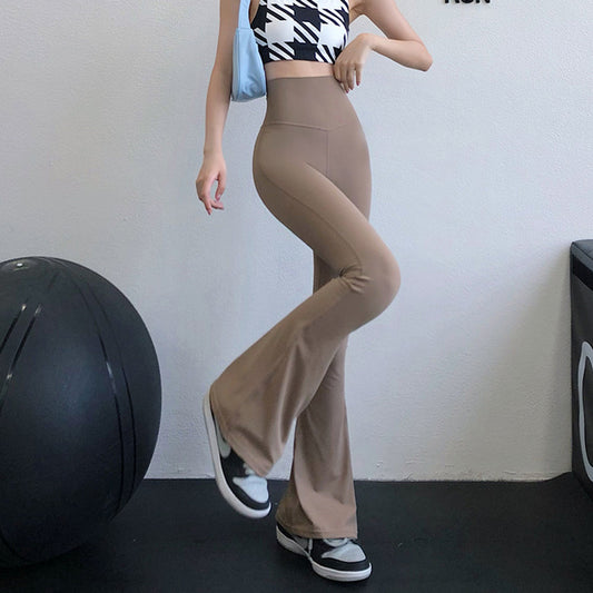 High waist trousers