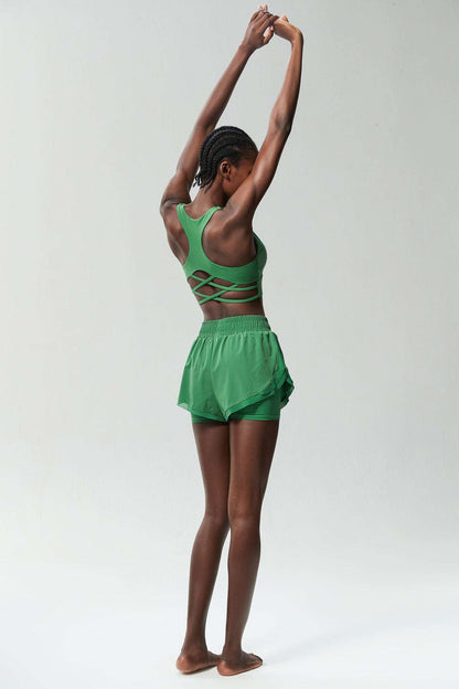 Matching bra & shorts set