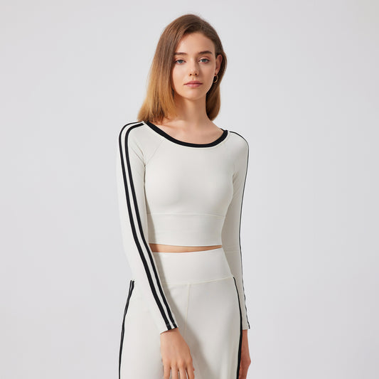 Cropped full sleeve top