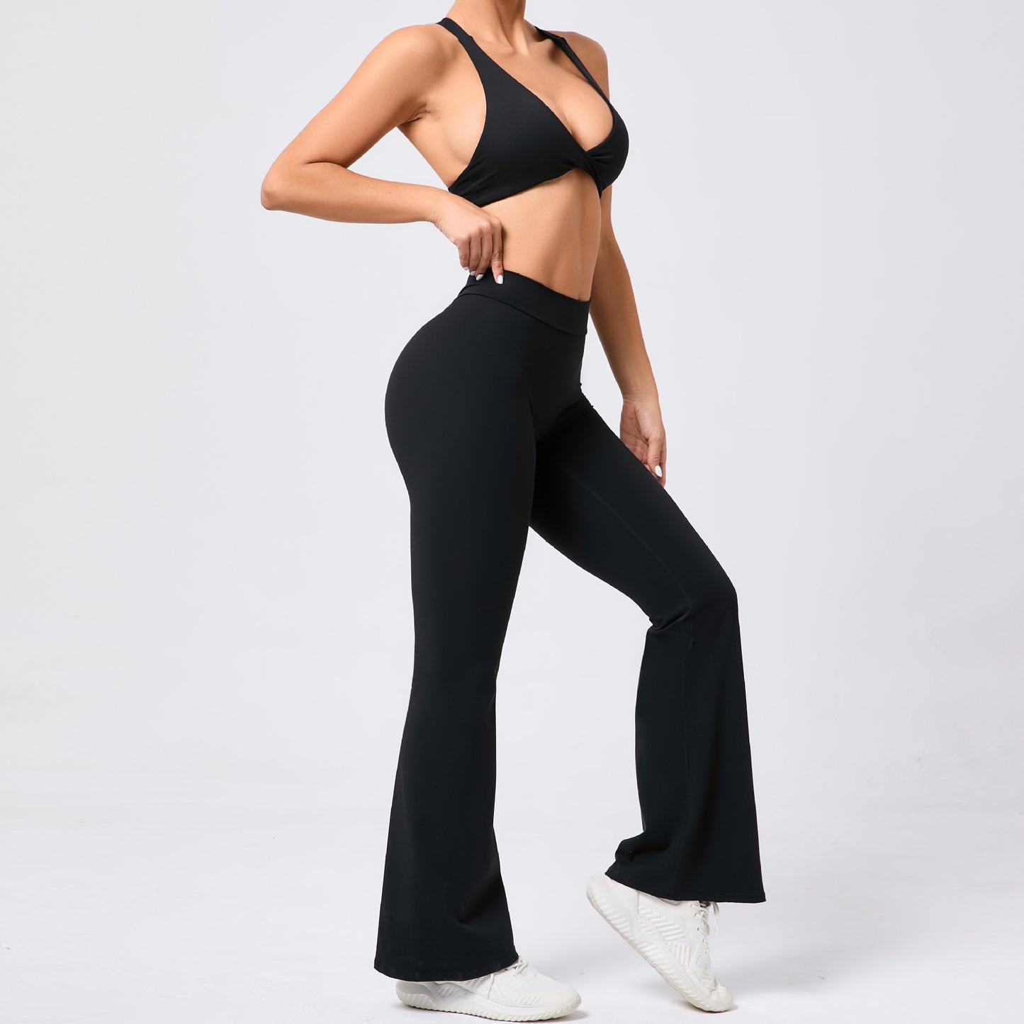 Soft bra & trousers Two Piece Set
