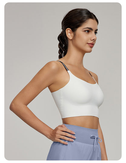 Jacquard strap bra