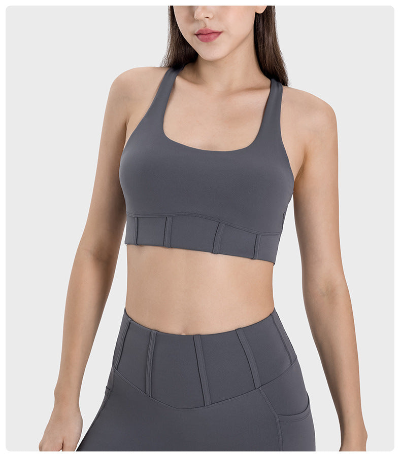 High strength padded bra