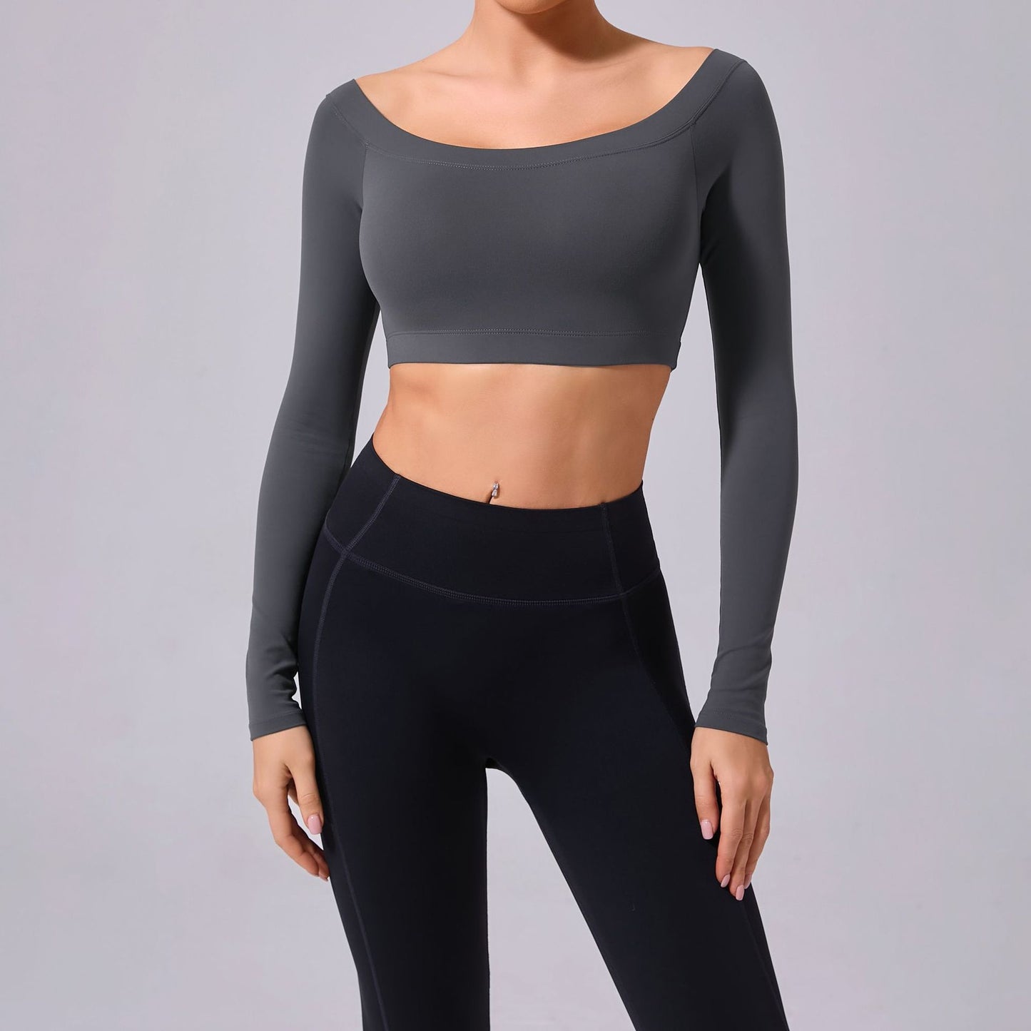 Off shoulder full sleeve top