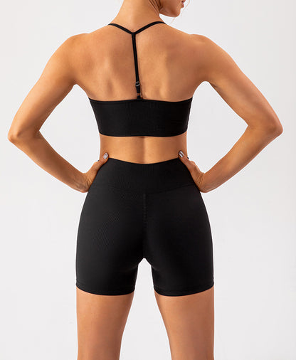 T back high support sports bra