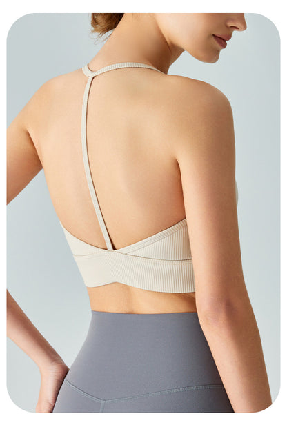 Spaghetti strap sports bra