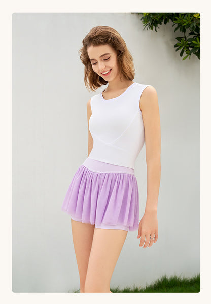 Mesh skort