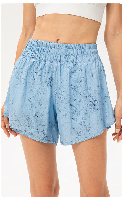 Printed running shorts