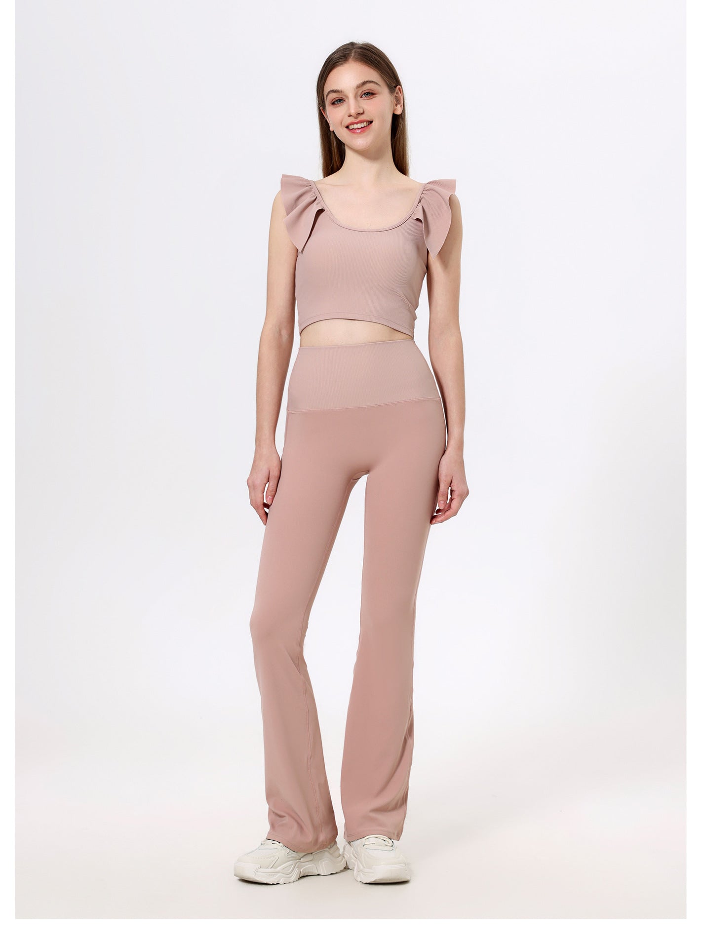 High waist trousers