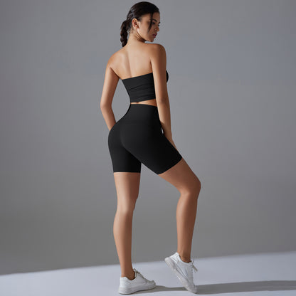 Quick dry two piece fitness set
