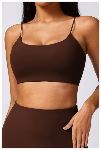 Seamless medium support bra